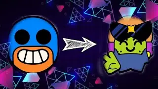 как сделать свой значок в brawl stars 🤫 #brawl stars