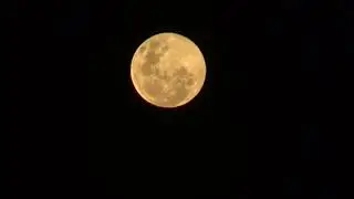 Viendo la Super Luna Rosa de Abril 2021