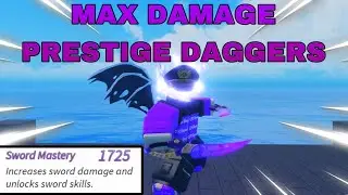 [GPO] Max Damage Prestige Firework Daggers!