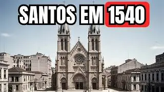 Como Era Santos Em 1540 (Reconstrução Por IA)
