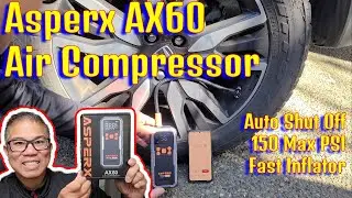 How to use Asperx AX60 Air Compressor