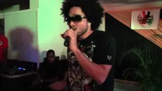 Conkarah performing at the IrieZine Media Launch (part 1)