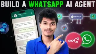 Build a WhatsApp AI Agent from Scratch in n8n | Step-by-Step Tutorial in Telugu