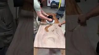 Odie's Oil Never Gets Old I Finished Tabletop I Live Edge Slab