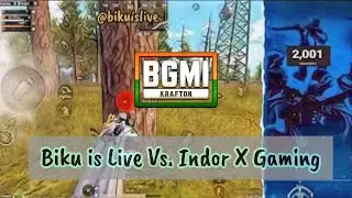 Wish @IndorXGaming had Health for a Pure Fight | BGMI | BIKU is LIVE