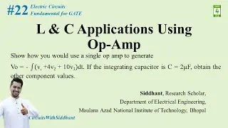 Application of L & C #22 | Electric Circuits Fundamental for 
