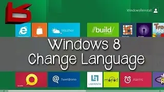 Windows 8 - How to change language and add language packs