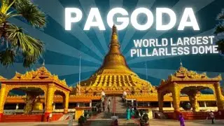 The Global vipassana pagoda gorai | world’s largest pillar-less dome