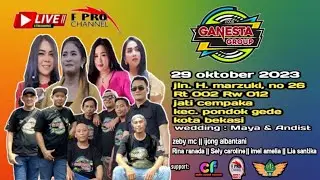 LIVE STREAMING GANESTA GROUP  - 29 OKTOBER 2023