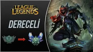 TEK ATAN ZED | Orta Koridor | LoL | Sıfırdan Elmasa #22