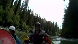Babine River Rafting Expedition trip.  2009