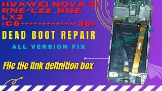 Huawei nova 2i RNE LX2/RNE L22 dead boot repair IDT image download tool v9board firmware all version