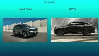 2023 Renault Austral vs 2020 Bmw X6 - Technical Data Comparison