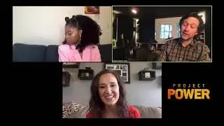 Shelly Chats With Joseph Gordon-Levitt and Dominique Fishback of Project Power