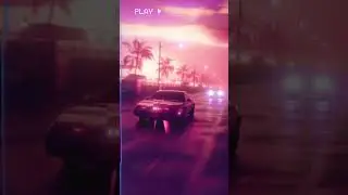 Synthwave Chase - #80s #syntwave #retrowave #vaporwave #cyberpunk #shorts #music #80smusic
