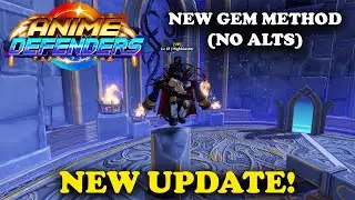 Insane *NEW* Gem Method In Anime Defenders Update 2 (No Alts)