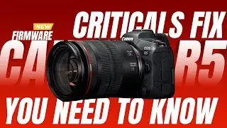 Canon EOS R5 Firmware v2.1.0 – Battery Boost and Critical Fixes You Need to Know!