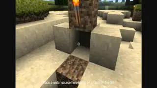 Minecraft reed water gate