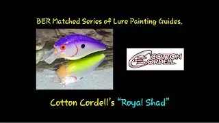 Cotton Cordell "Royal Shad" BER Matched  Series