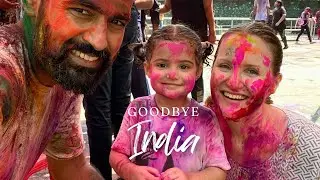 We're leaving India - just moved into our new home in Mumbai and now it's time to go!
