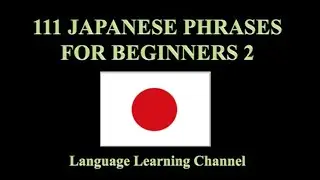 111 Japanese Phrases for Beginners 2
