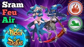 SRAM FEU AIR lvl 200 Full Opti Stuff + Kolizeum (DOFUS Touch)