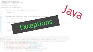Java - Exceptions Explained