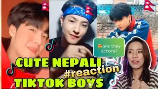 प्यारा नेपाली मंगोल केटाहरू टिकटक - CUTE NEPALI MONGOL TIKTOK BOYS || REACTION