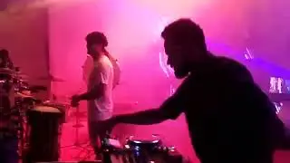 Dj Ricky brown and Sonu Sebastian performing live at Mangalam college Kottayam