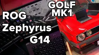 ROG Zephyrus G14 - он вызывает эмоции и тащит!!!! R9 4900HS + RTX 2060 (+ VW GOLF MK1)