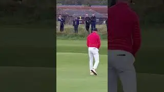 A great birdie putt from Huizing at the 2023 
