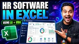 I Automated My Entire HR Department Using Excel + AI | VBA HR Automation