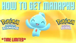 *TIme Limited* How to get Manaphy in Pokemon Brilliant Diamond and Pokemon Shining Pearl