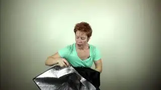 How to put together a Soft Box. LIGHT FIGHT! Meet Mindy.