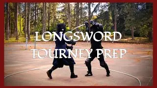 HEMA Sparring - Nathanael vs. Tanner - Longsword Tournament Prep