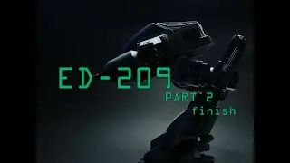 『模型時間』MODEROID ED-209 ROBOCOP機器戰警 製作 Finish『PART 2 』完成