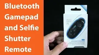 Mini 4 in 1 Bluetooth Gamepad, Selfie Shutter Remote, Music Controller and Mouse (Eng & Thai CC)