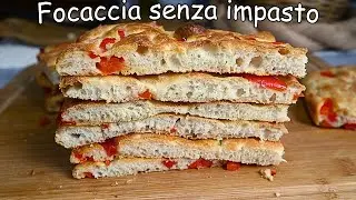 Impasto ad alta idratazione, facilissimo, per focaccia ultra sottile e alveolata