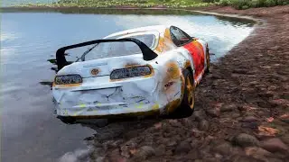 Rebuilding Toyota Supra - Forza Horizon 5 Gameplay