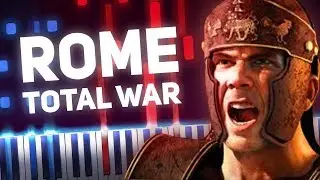 MAIN THEME · Rome Total War (Piano Tutorial) 5K Sub Special