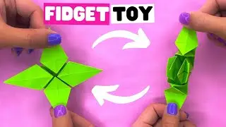 Origami FIDGET TOY EASY [paper toy antistress transformer]
