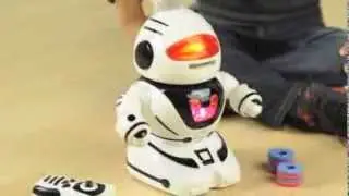 RC Robot Toy with Disc Shooter from One Step Ahead