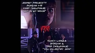 Sidney and Jill VS Nancy and Samantha #scream #ghostface #fyp #edit #shorts