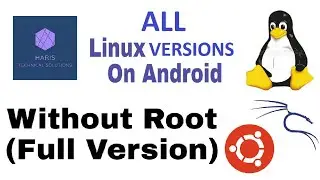 how to install any type of linux terminal on Android without root 