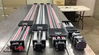 Prueba de Motores Pap Nema 42 y  Actuadores Lineales  con tornillo de bolas ( Usillo )