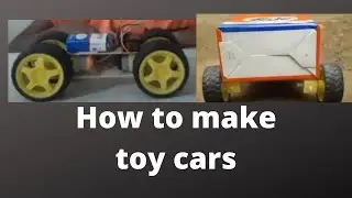 Toy cars with gear motor