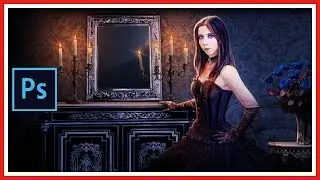 GOTHIC IMAGE EDITING | GOTHIC PHOTO EDIT IN PHOTOSHOP