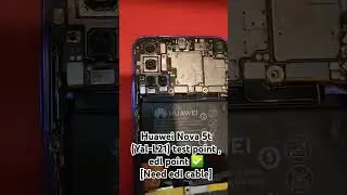 Huawei Nova 5t (Yal-L21) test point , edl point ✅️[Need edl cable]