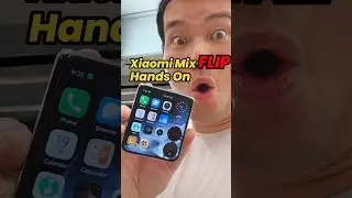Xiaomi's First Flip Phone -Xiaomi Mix Flip Hands-on! Interesting!