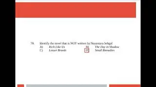 KERALA SET ENGLISH LITERATURE 2017 PART 4